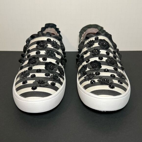 Womens KATE SPADE NEW YORK Louise Floral Accented Slip On Shoes / Size 8 Medium - Picture 2 of 8